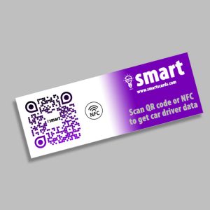 NFC Sticker & QR for cars and shops