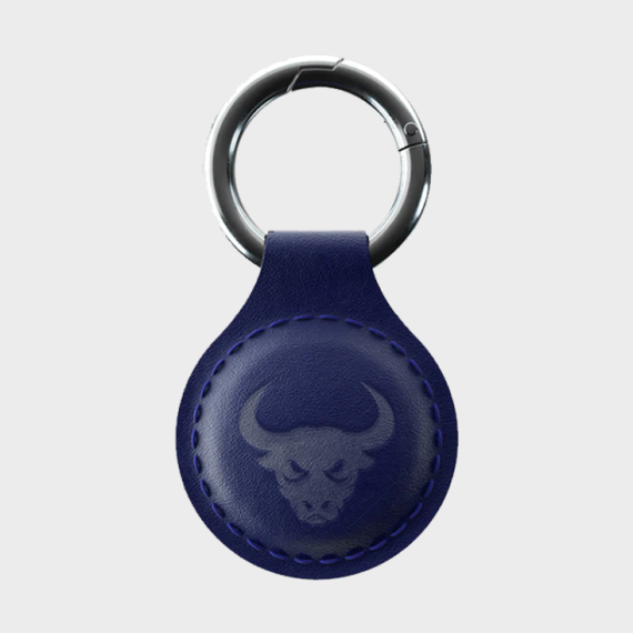 سلسلة مفاتيح رقمية جلد طبيعي مصنوع يدويًا - 101