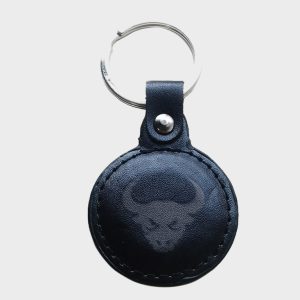 سلسلة مفاتيح رقمية جلد طبيعي مصنوع يدويًا - 105