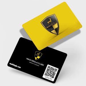 Plastic business card