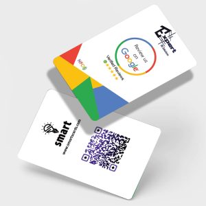 Google reviews with digital business card